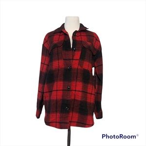 No Boundaries Buffalo Plaid Long Sleeve Size Medium